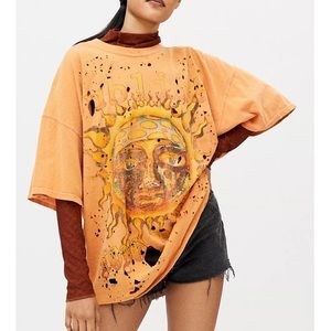 White Sublime Distressed Tee